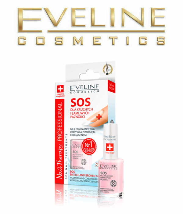 Amazon.com: Eveline Nail Conditioner 8in1 12 ml (Blue White) Gold by Eveline  : Beauty & Personal Care