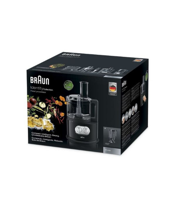 Braun IdentityCollection Food processor, FP 5160 - Compact. Intelligent.  Strong